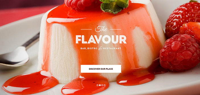 The Flavour WordPress Theme – Restaurant WordPress Theme