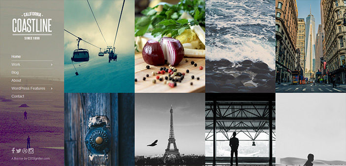 Coastline WordPress Theme – Portfolio WordPress Theme