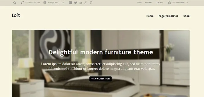 Loft WordPress Theme