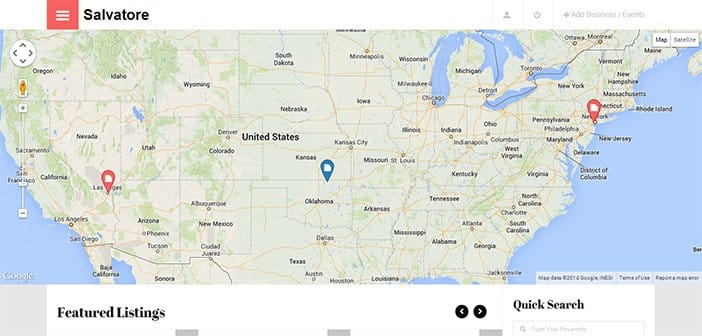 Salvatore WordPress Theme – Business Directory Theme