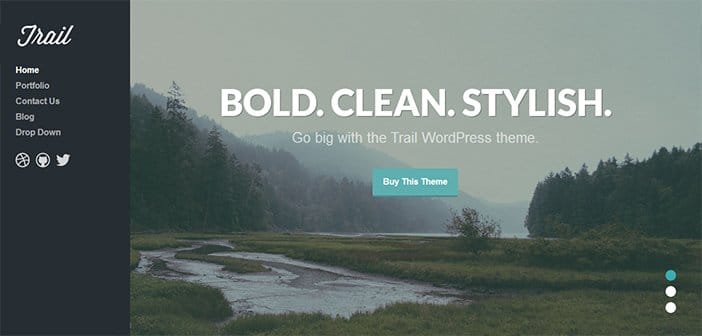 Trail WordPress Theme – Portfolio Theme