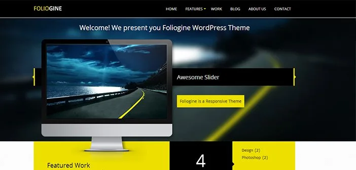 Foliogine WordPress Theme