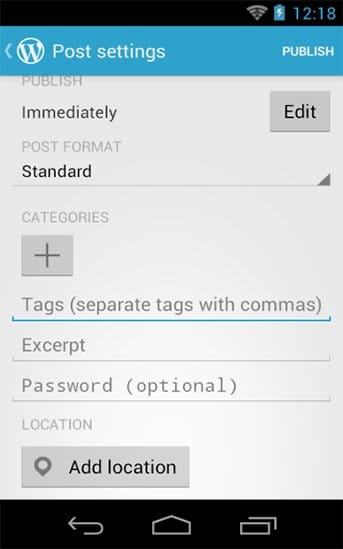 Add-Location-WordPress-Android