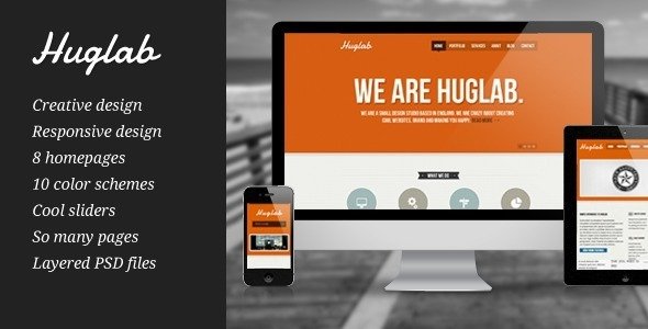 Huglab WordPress Theme