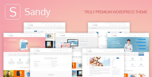 Sandy WordPress Theme