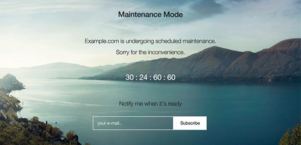 WordPress-Website-in-Maintenance-Mode