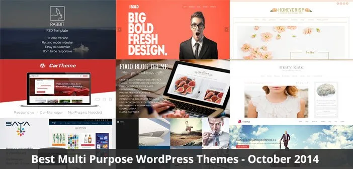 Best Multi Purpose WordPress Themes