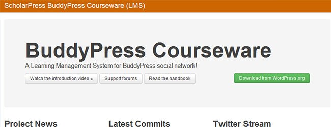 BuddyPress-Courseware
