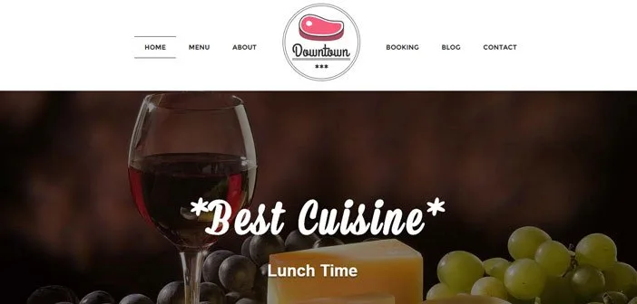 Downtown WordPress theme featured