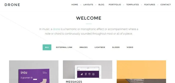 Drone WordPress Theme