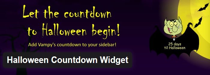 Halloween Countdown Widget