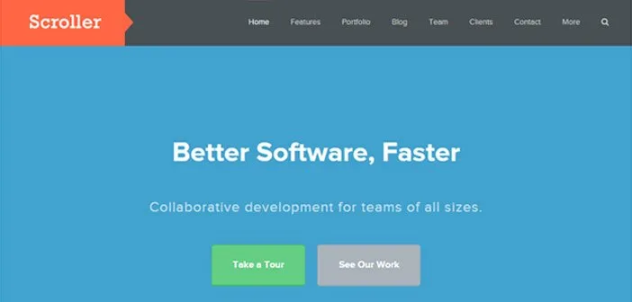 Scroller WordPress Theme