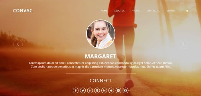 Convac – A Elegant Multi Author Blogging WordPress Theme