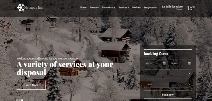 Olympus Inn WordPress Theme