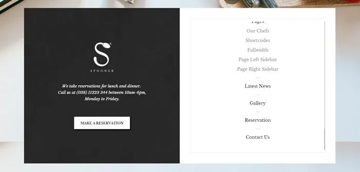 Spooner WordPress Theme