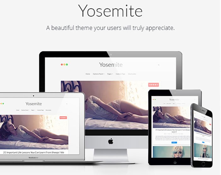 Yosemite WordPress Theme