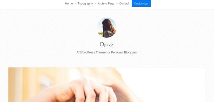 Djazz – A Genesis Child Theme for Personal Bloggers