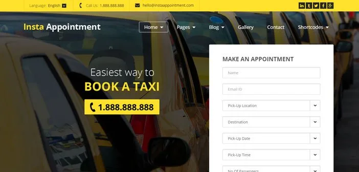 InstaAppointment WordPress Theme