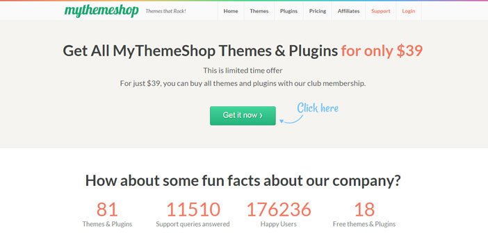 Get All MyThemeShop Themes & Plugins for only $39