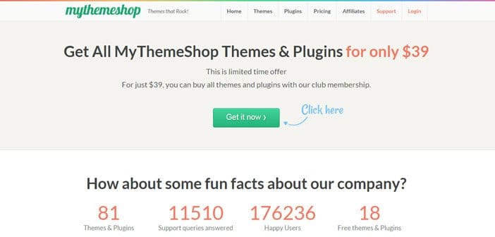 Get All MyThemeShop Themes & Plugins for only $39