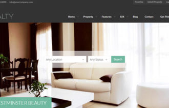 Realty – A Clean and Creative Real Estate WordPress Theme
