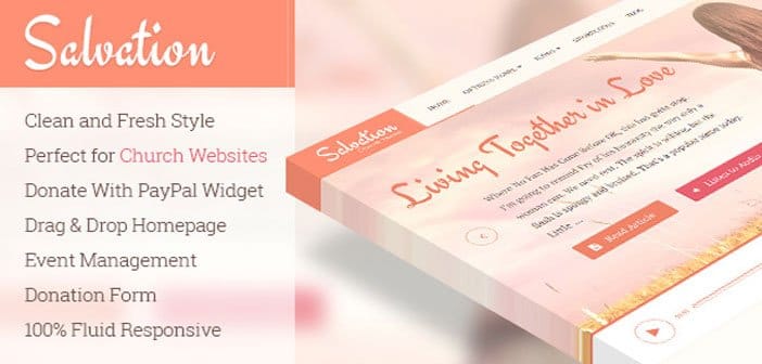 Salvation – A Clean and Elegant NGO WordPress Theme