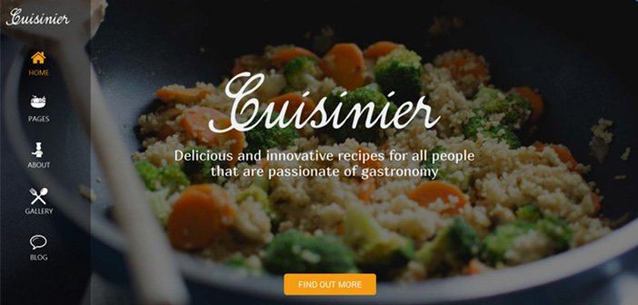 Cuisinier – A Modern Food Blog WordPress Theme