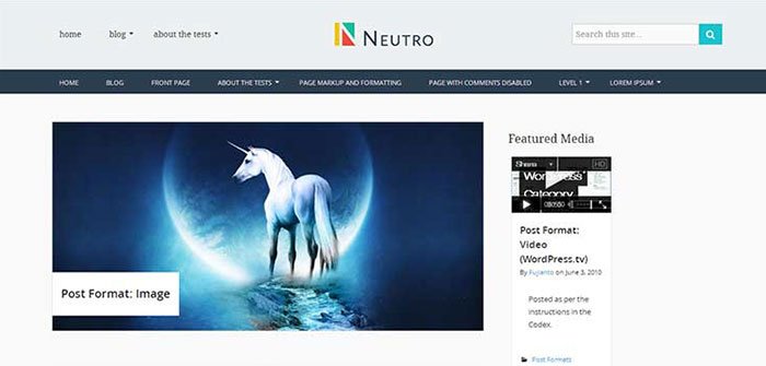 Neutro WordPress Theme