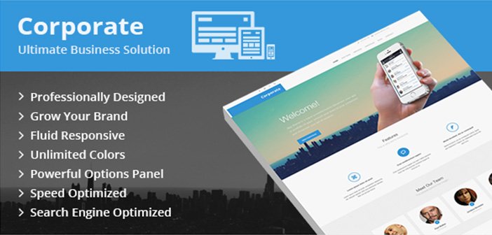 Corporate – An Ultimate Business Solution WordPress Theme
