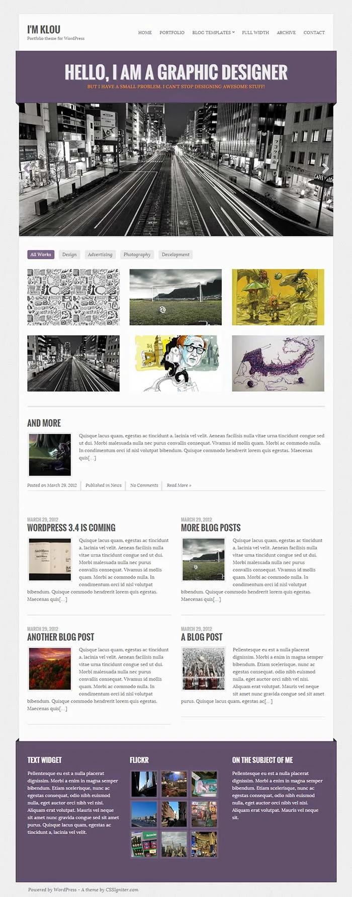 Klou WordPress Theme