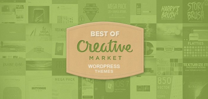 Most Popular WordPress Theme on CreativeMarket