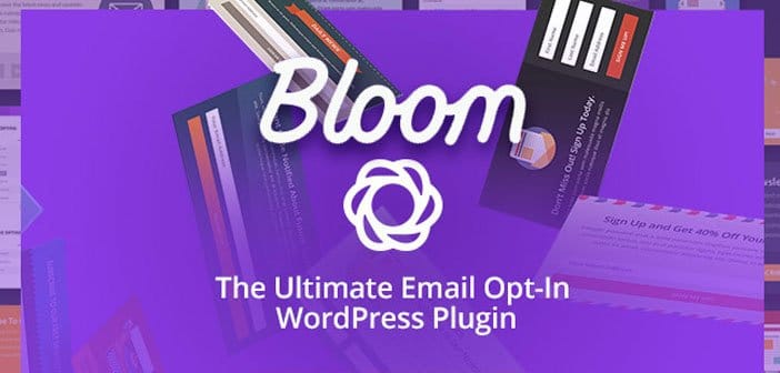 Bloom – The Ultimate Email Opt-In Plugin For WordPress