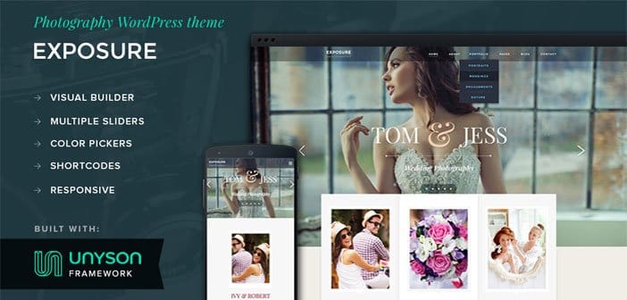 Exposure – A Professional Photography WordPress Theme