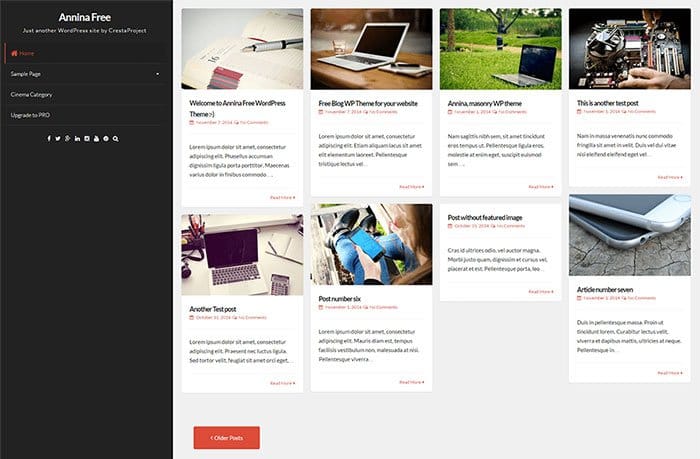 Annina - WordPress Blog Theme