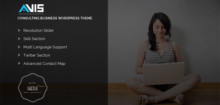 Avis – A Minimal Consulting Business WordPress Theme