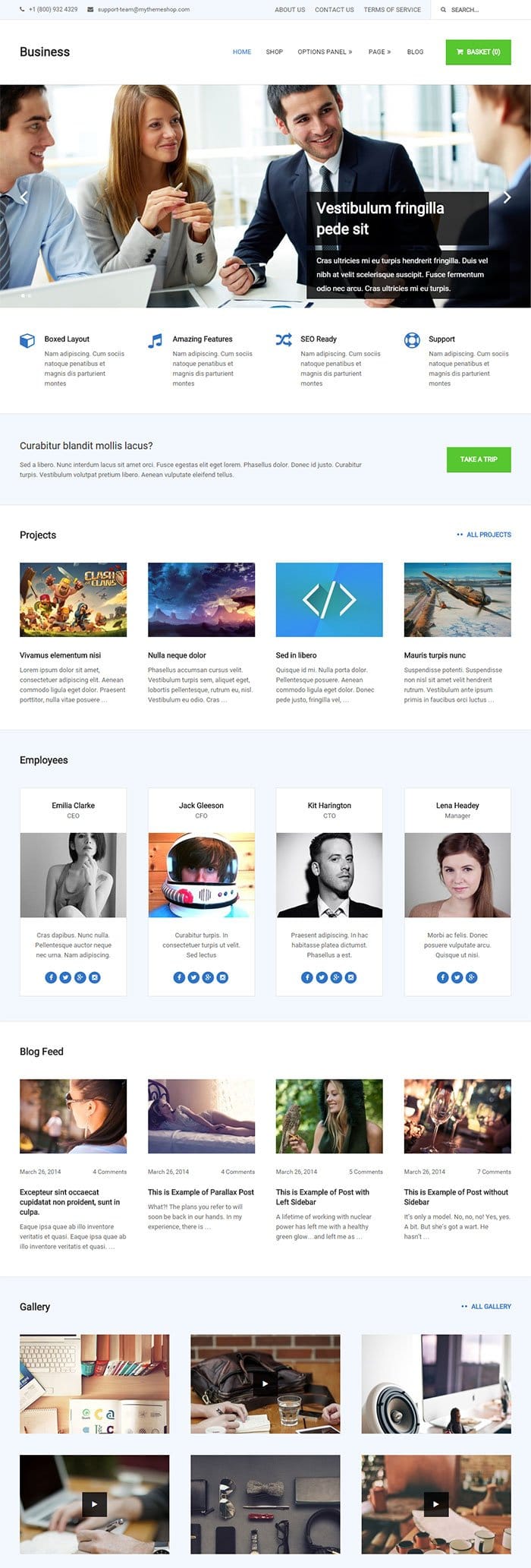 Best Premium WordPress Business Theme