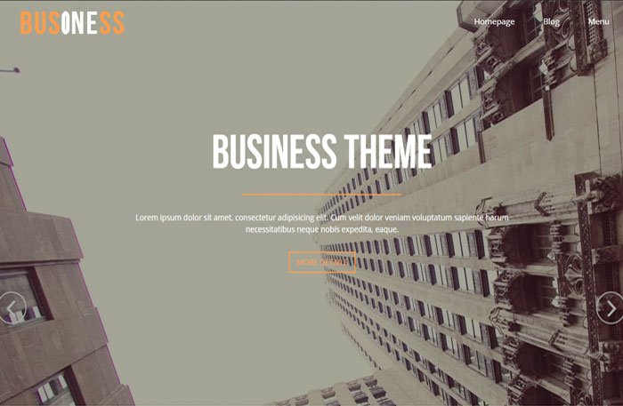 Business One WordPress Theme