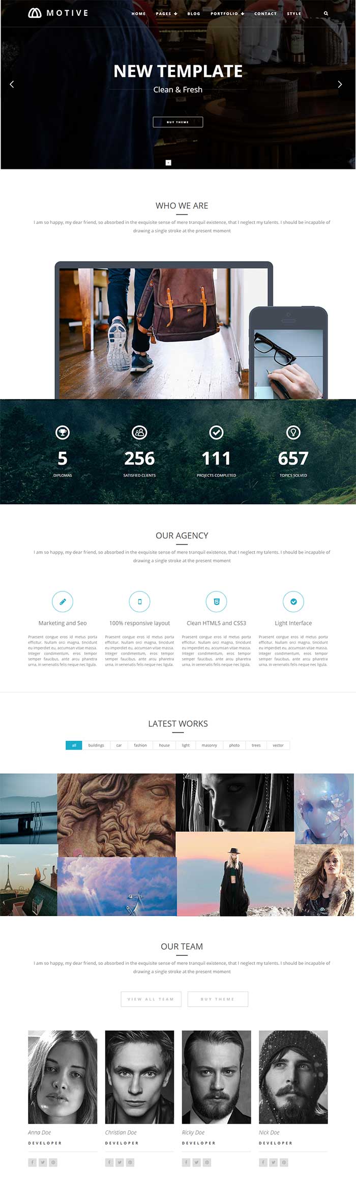 motiv wordpress theme