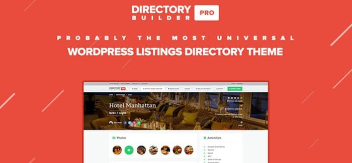 Directory Builder Pro WP Theme