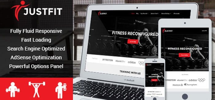 JustFIt WordPress Theme