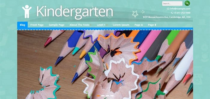 Kindergarten WordPress Theme