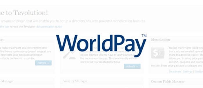 WorldPay Payment Gateway Plugin