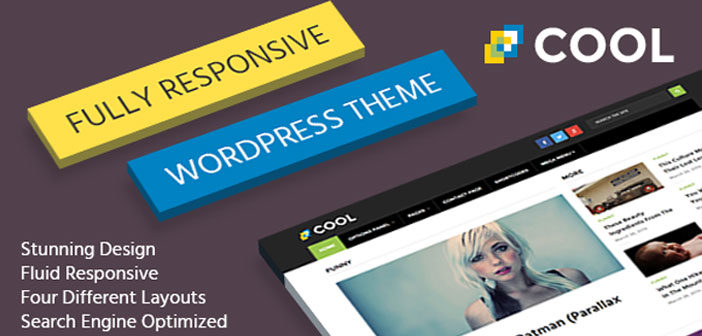 Cool – A Stunning, Modern and Responsive WordPress Theme