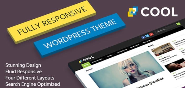 Cool – A Stunning, Modern and Responsive WordPress Theme