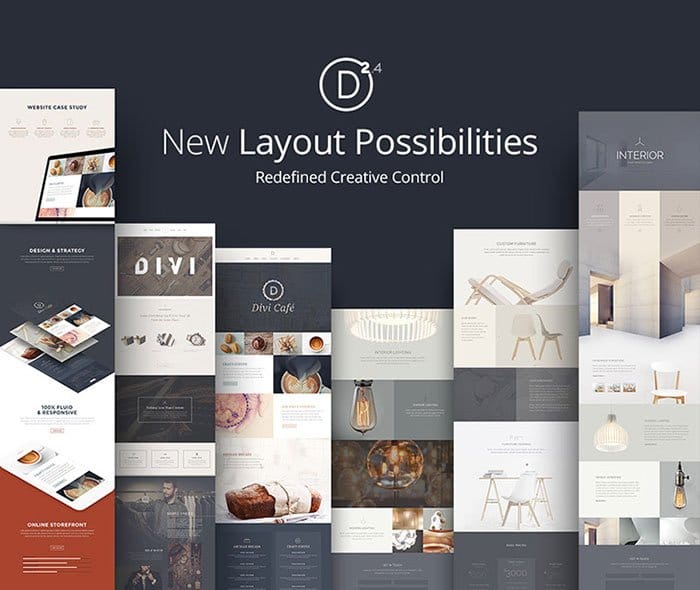 divi 2.4 layouts