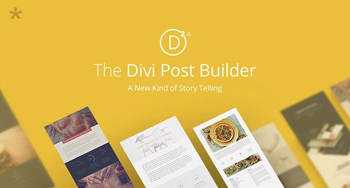 divi2.4 post builder