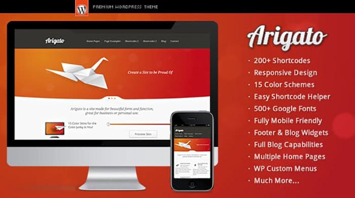 Arigato WordPress Theme