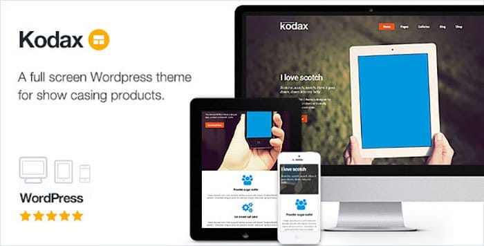 Kodax WordPress Theme