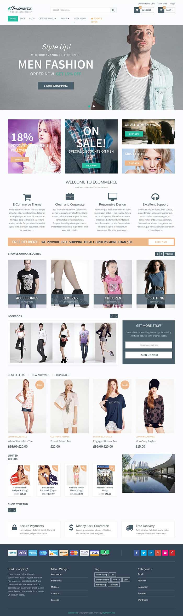 eCommerce WordPress Theme