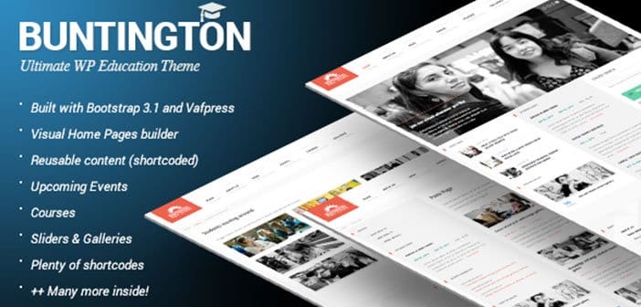 Buntington - Education WP Theme